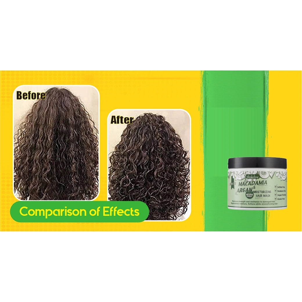 Shakebar Macadamia & Argan Moisturizing Hair Mask 280ml