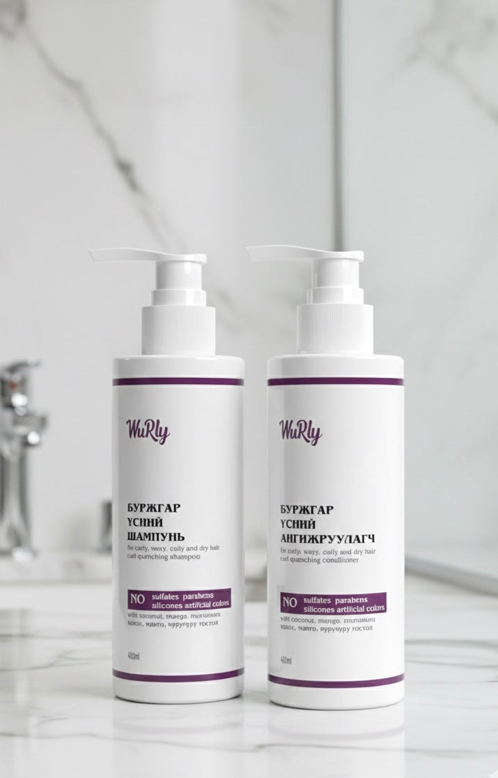 Nourishing shampoo & conditioner 400ml