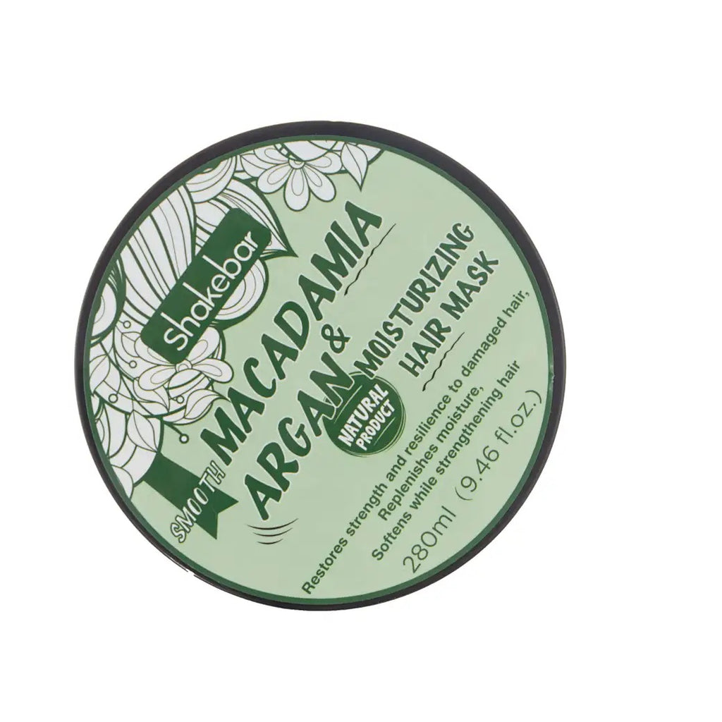 Shakebar Макадамия ба Арганы Чийгшүүлэгч Үсний Маск 280мл
